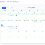 Planaro content calendar