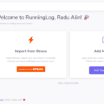 RunningLog is integrated with Strava