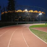 Track workout in Bucharest